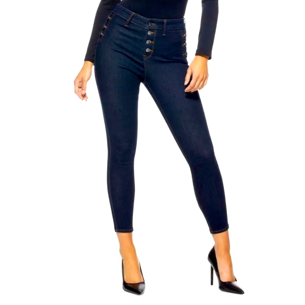 Sofia Vergara Rosa High Waisted Sailor Ankle Jeans Size 2